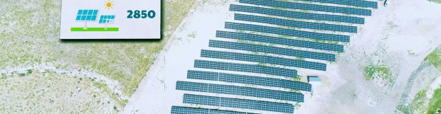 Afyon Güneş Enerji Santrali Havadan Çekim – Elektrovar